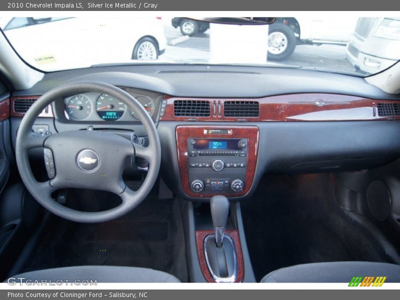 Silver Ice Metallic / Gray 2010 Chevrolet Impala LS