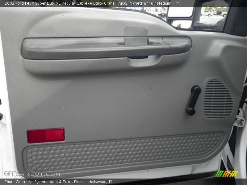 Door Panel of 2003 F450 Super Duty XL Regular Cab 4x4 Utility Crane Truck