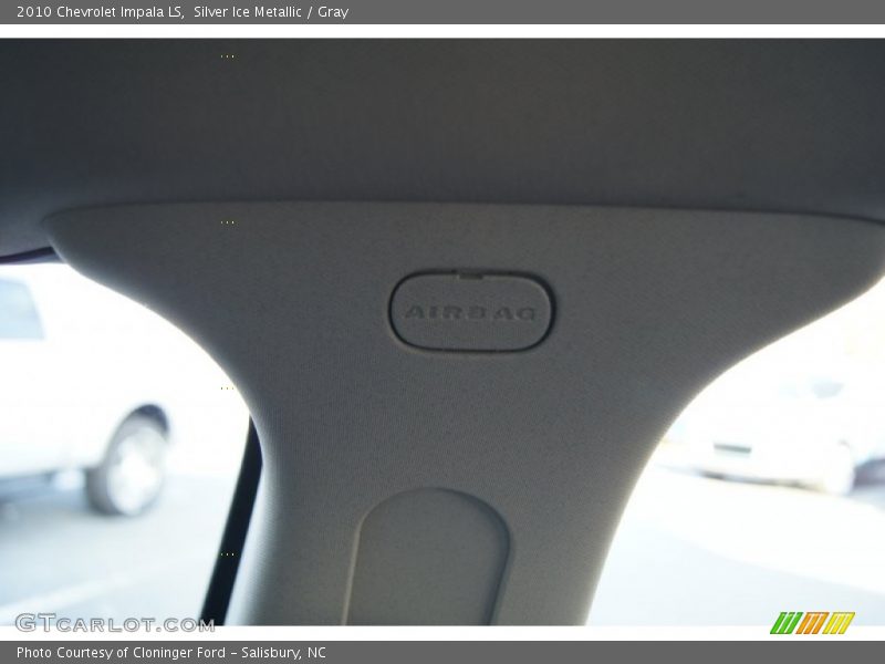 Silver Ice Metallic / Gray 2010 Chevrolet Impala LS