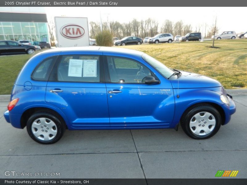 Electric Blue Pearl / Dark Slate Gray 2005 Chrysler PT Cruiser