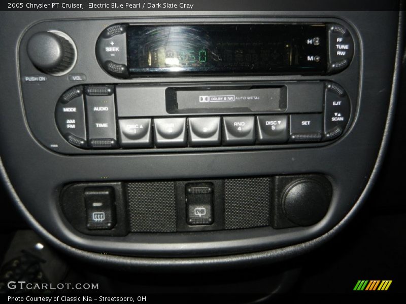 Electric Blue Pearl / Dark Slate Gray 2005 Chrysler PT Cruiser