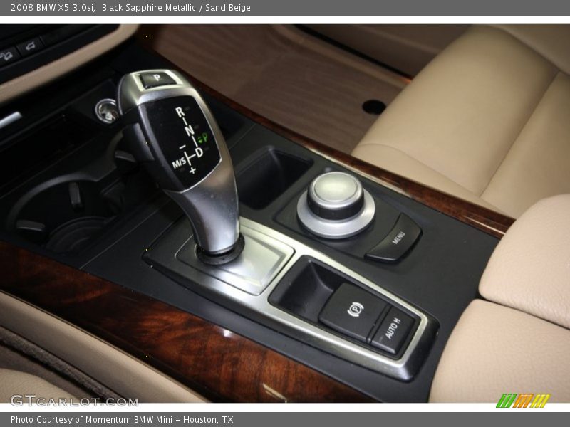 Black Sapphire Metallic / Sand Beige 2008 BMW X5 3.0si