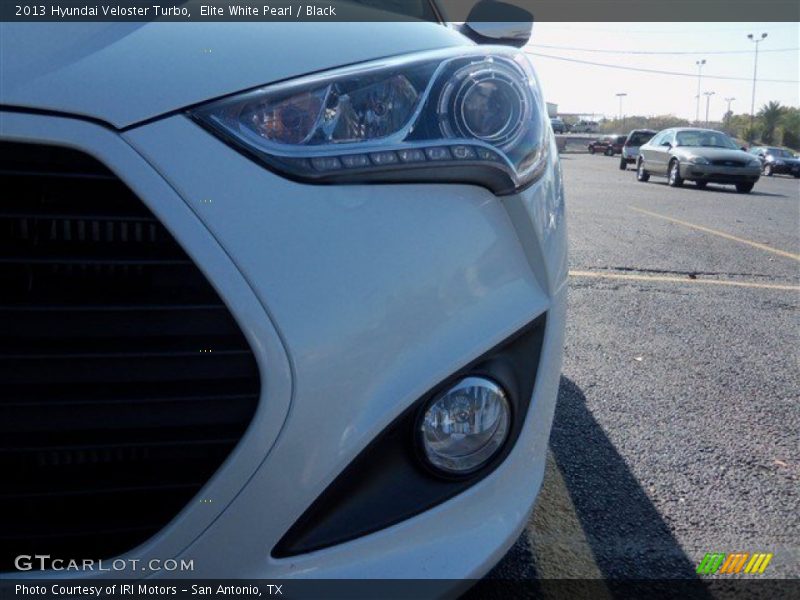 Elite White Pearl / Black 2013 Hyundai Veloster Turbo