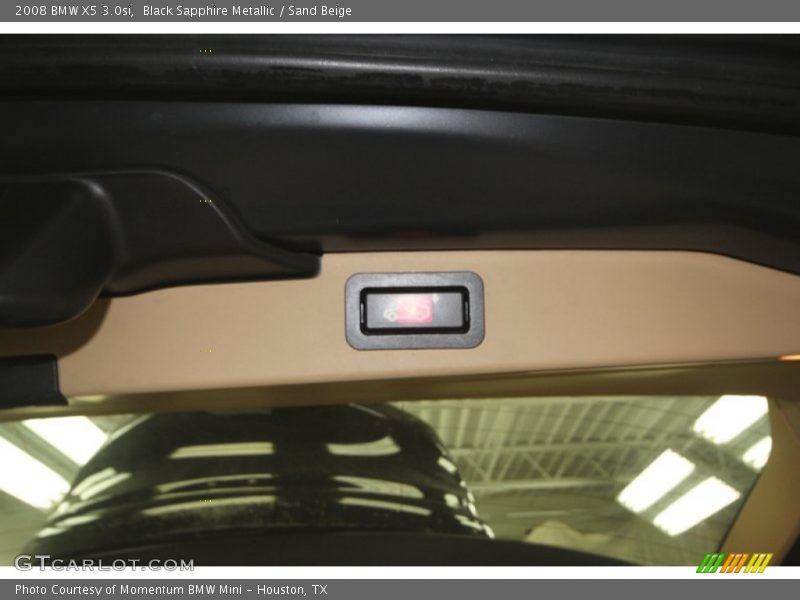 Black Sapphire Metallic / Sand Beige 2008 BMW X5 3.0si