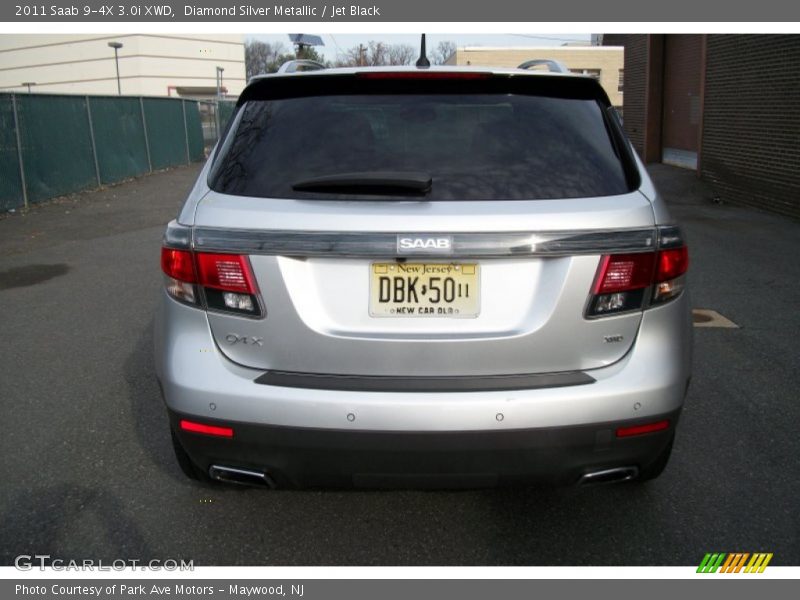 Diamond Silver Metallic / Jet Black 2011 Saab 9-4X 3.0i XWD