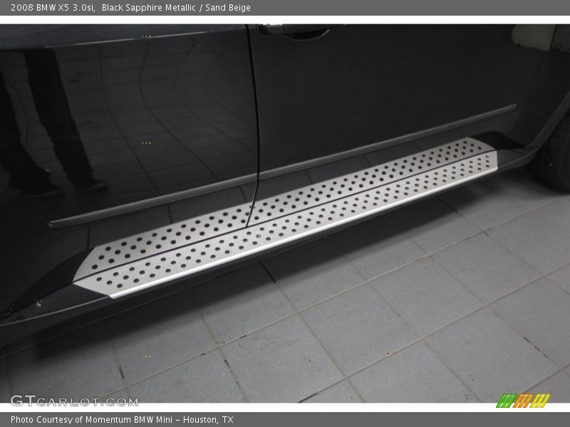 Black Sapphire Metallic / Sand Beige 2008 BMW X5 3.0si