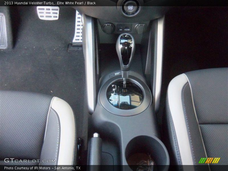 Elite White Pearl / Black 2013 Hyundai Veloster Turbo