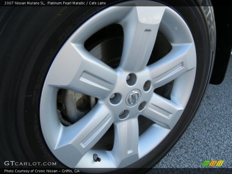 Platinum Pearl Matallic / Cafe Latte 2007 Nissan Murano SL