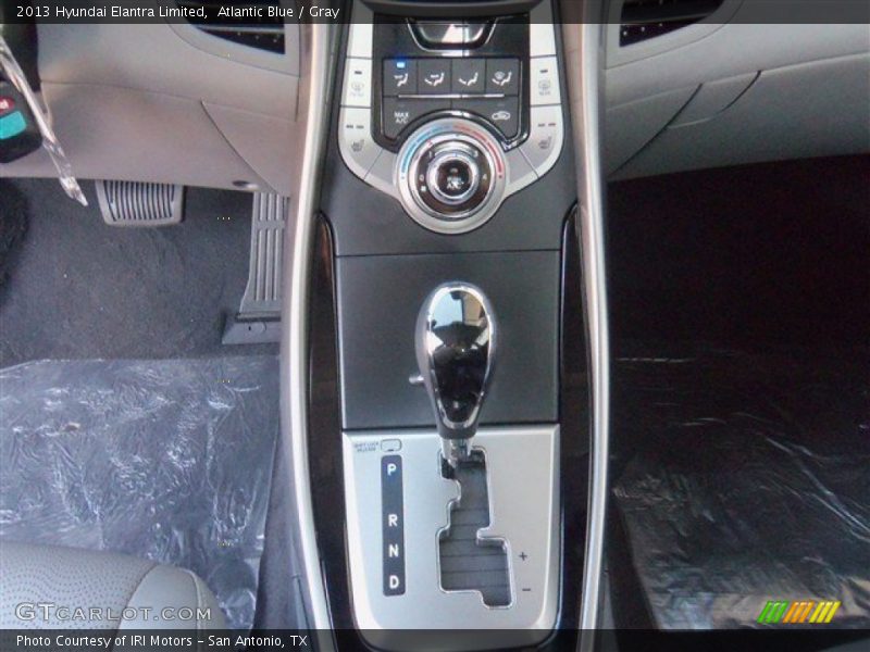 Atlantic Blue / Gray 2013 Hyundai Elantra Limited