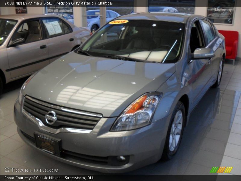 Precision Gray Metallic / Charcoal 2008 Nissan Altima 3.5 SL