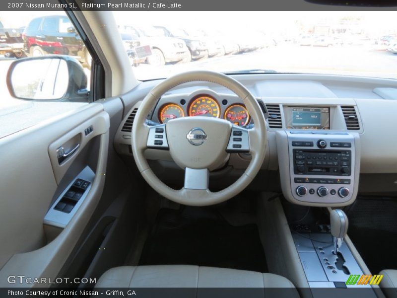 Platinum Pearl Matallic / Cafe Latte 2007 Nissan Murano SL