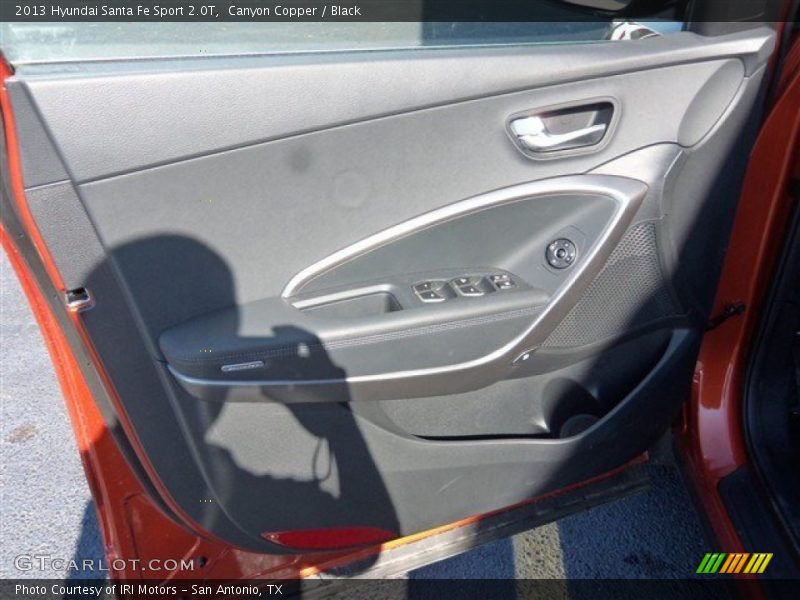 Canyon Copper / Black 2013 Hyundai Santa Fe Sport 2.0T