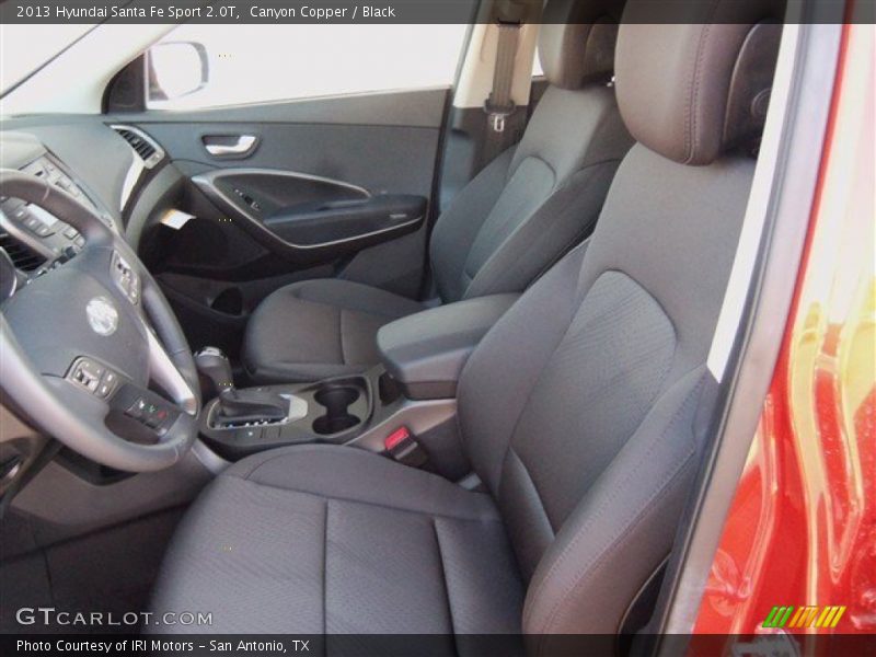 Canyon Copper / Black 2013 Hyundai Santa Fe Sport 2.0T