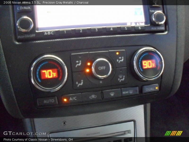Precision Gray Metallic / Charcoal 2008 Nissan Altima 3.5 SL