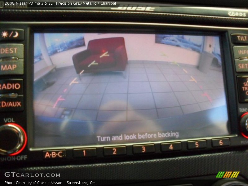 Precision Gray Metallic / Charcoal 2008 Nissan Altima 3.5 SL