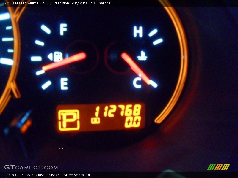 Precision Gray Metallic / Charcoal 2008 Nissan Altima 3.5 SL