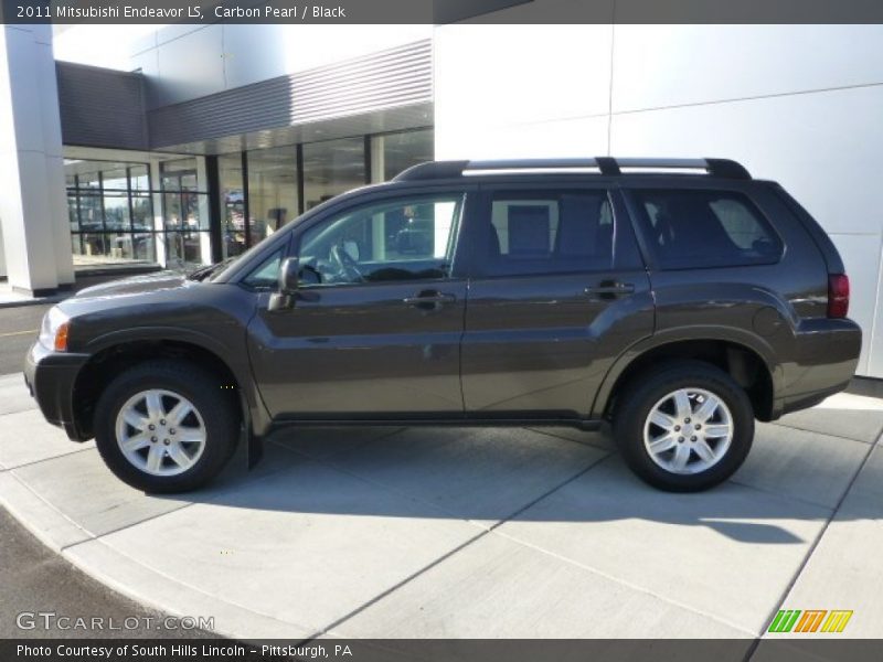 Carbon Pearl / Black 2011 Mitsubishi Endeavor LS