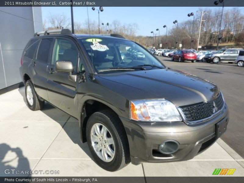 Carbon Pearl / Black 2011 Mitsubishi Endeavor LS