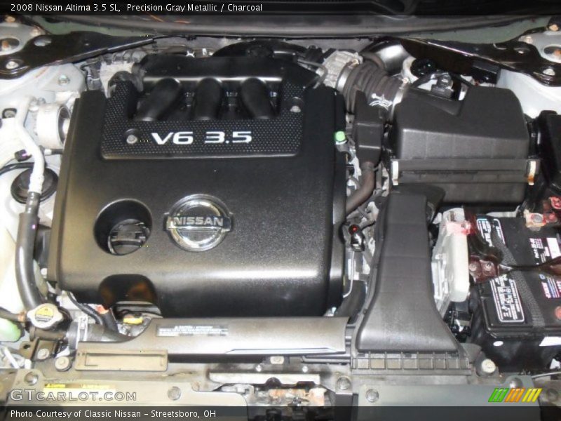 Precision Gray Metallic / Charcoal 2008 Nissan Altima 3.5 SL