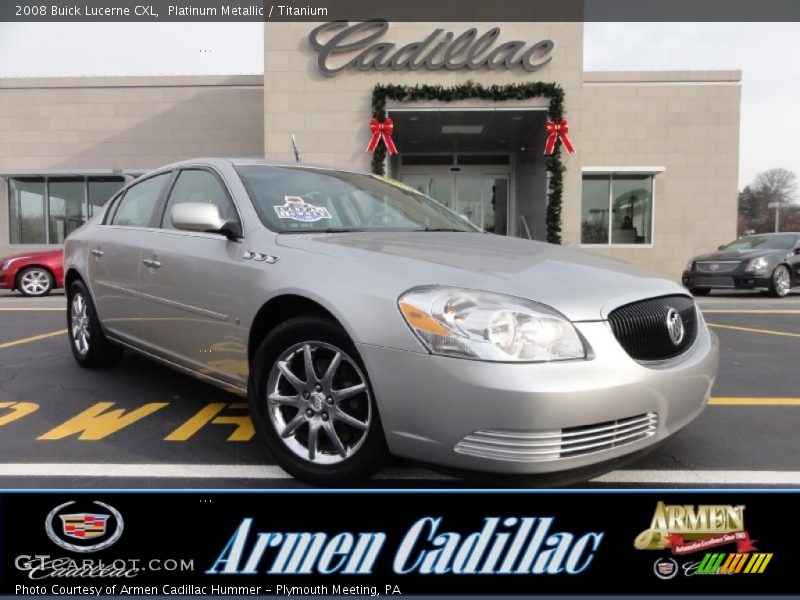 Platinum Metallic / Titanium 2008 Buick Lucerne CXL