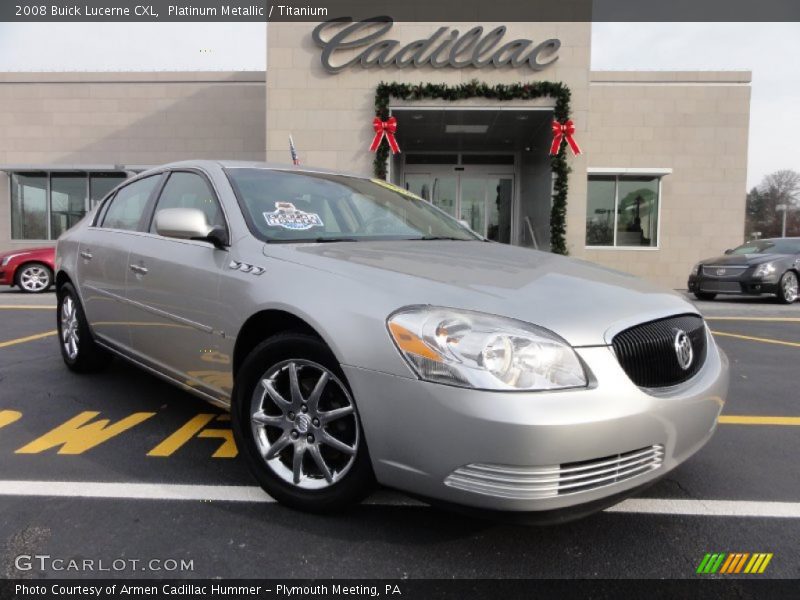 Platinum Metallic / Titanium 2008 Buick Lucerne CXL