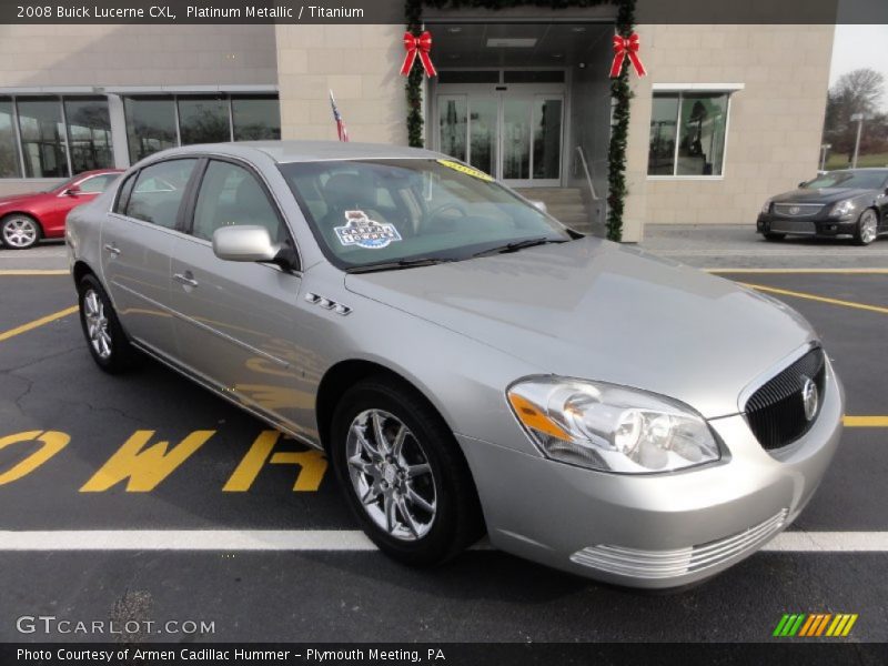 Platinum Metallic / Titanium 2008 Buick Lucerne CXL