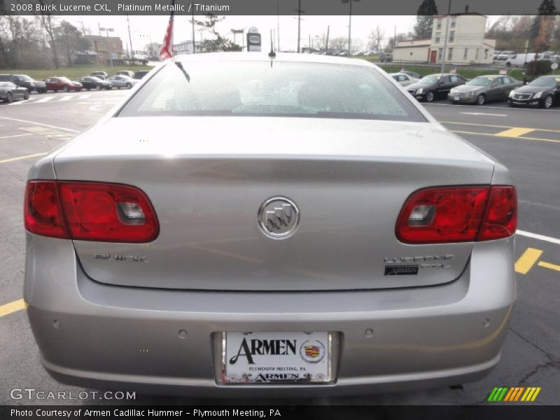 Platinum Metallic / Titanium 2008 Buick Lucerne CXL