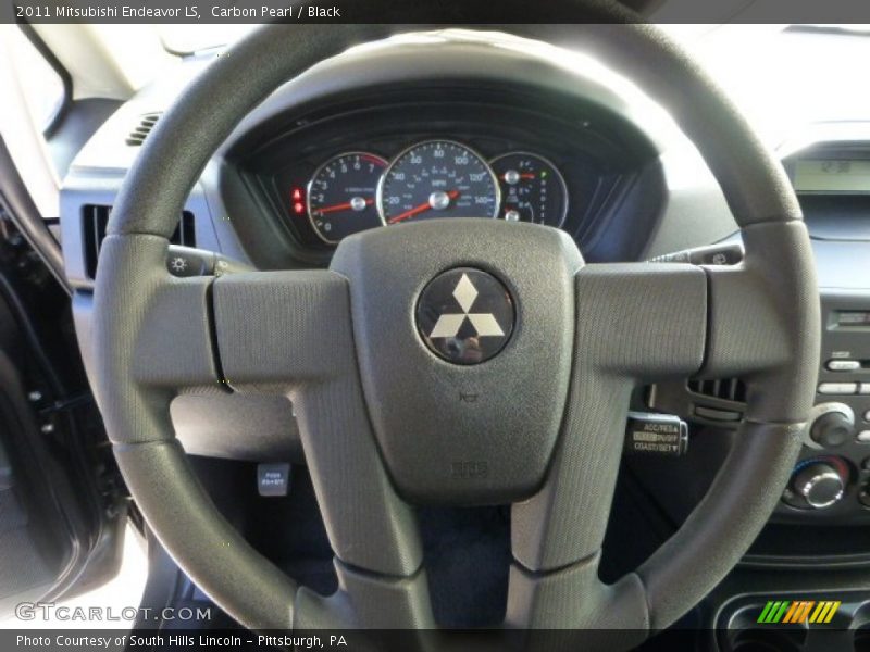 Carbon Pearl / Black 2011 Mitsubishi Endeavor LS