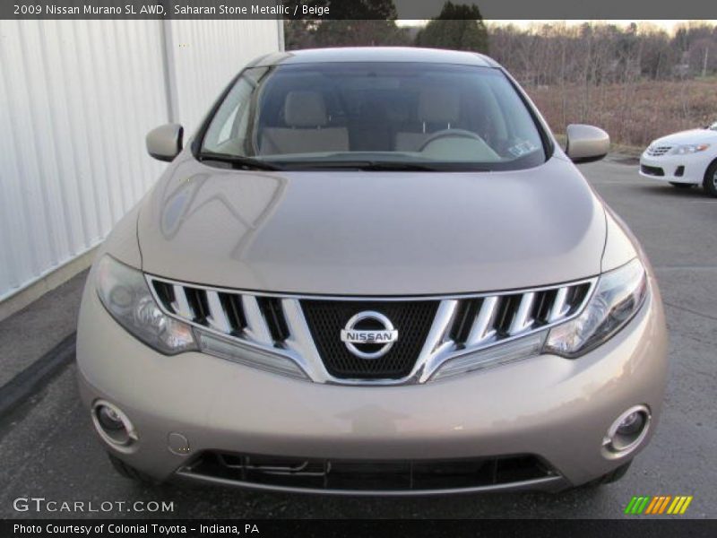 Saharan Stone Metallic / Beige 2009 Nissan Murano SL AWD