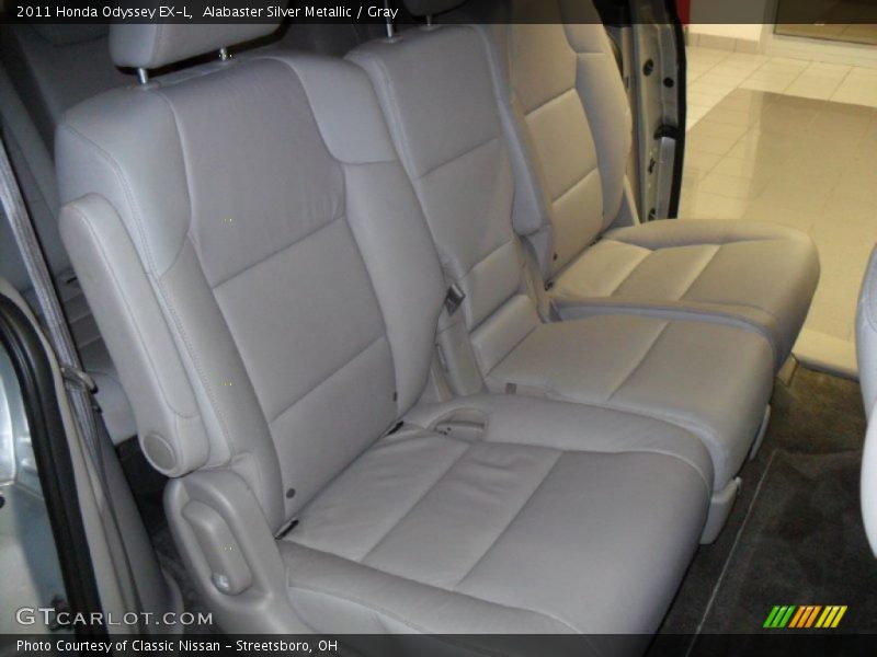Alabaster Silver Metallic / Gray 2011 Honda Odyssey EX-L
