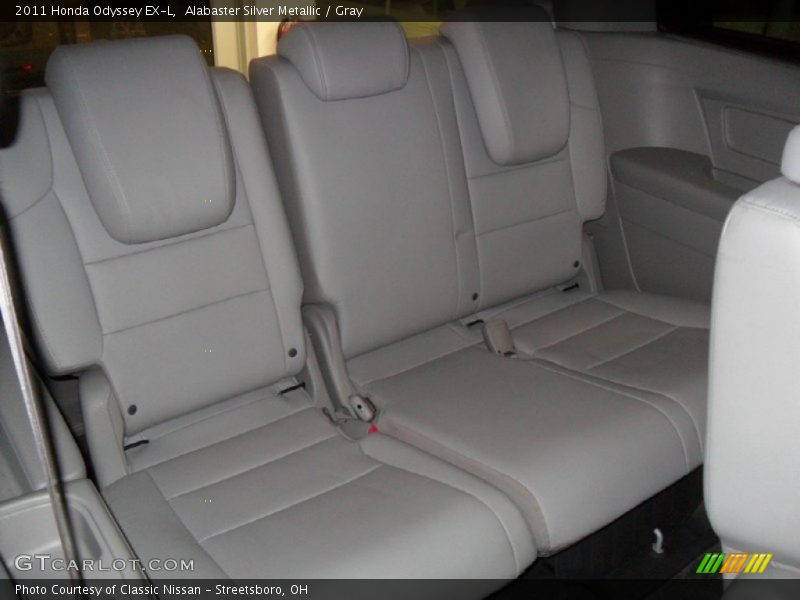 Alabaster Silver Metallic / Gray 2011 Honda Odyssey EX-L