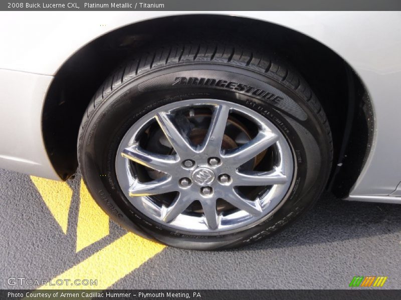 Platinum Metallic / Titanium 2008 Buick Lucerne CXL