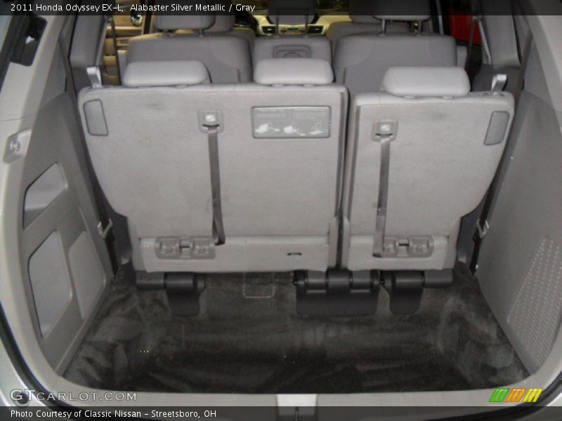 Alabaster Silver Metallic / Gray 2011 Honda Odyssey EX-L