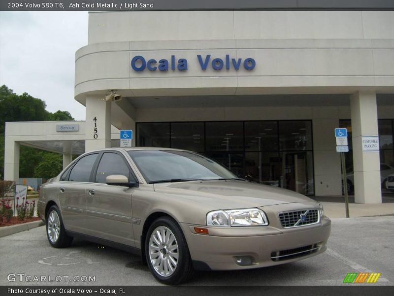 Ash Gold Metallic / Light Sand 2004 Volvo S80 T6