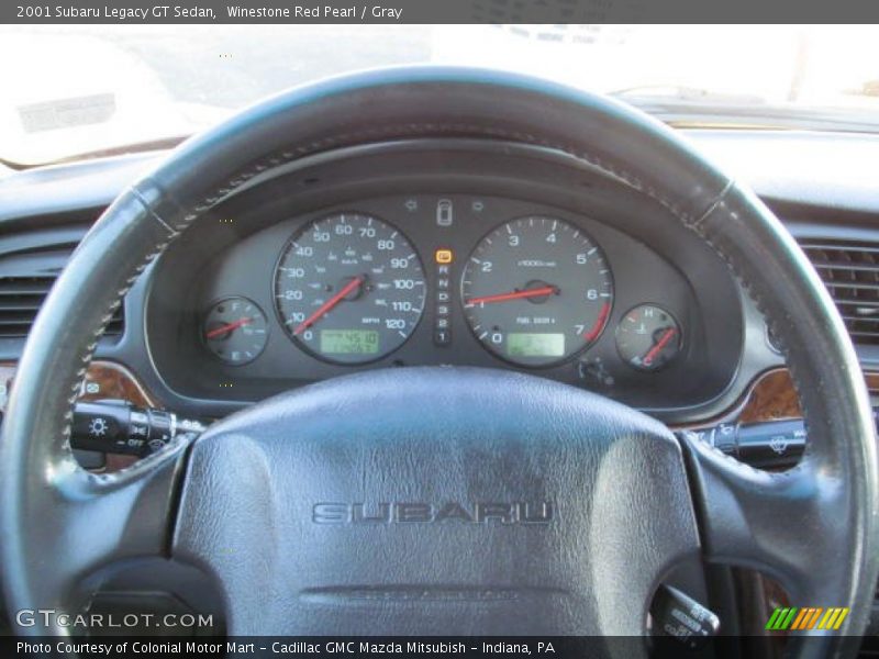  2001 Legacy GT Sedan GT Sedan Gauges