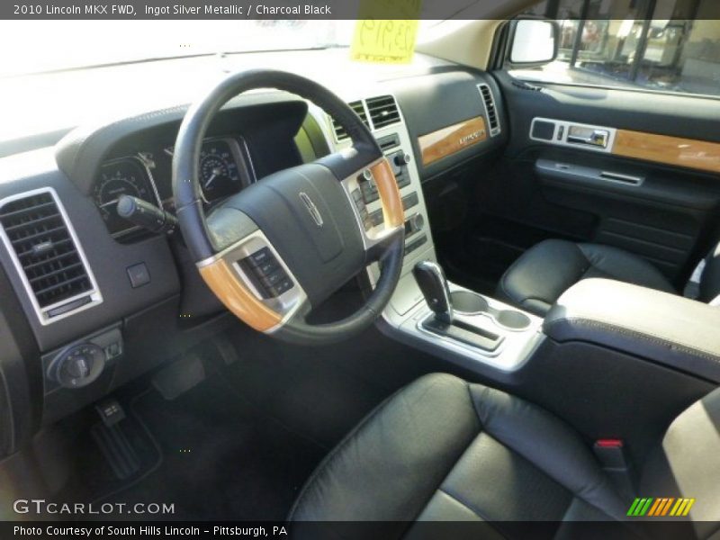 Ingot Silver Metallic / Charcoal Black 2010 Lincoln MKX FWD
