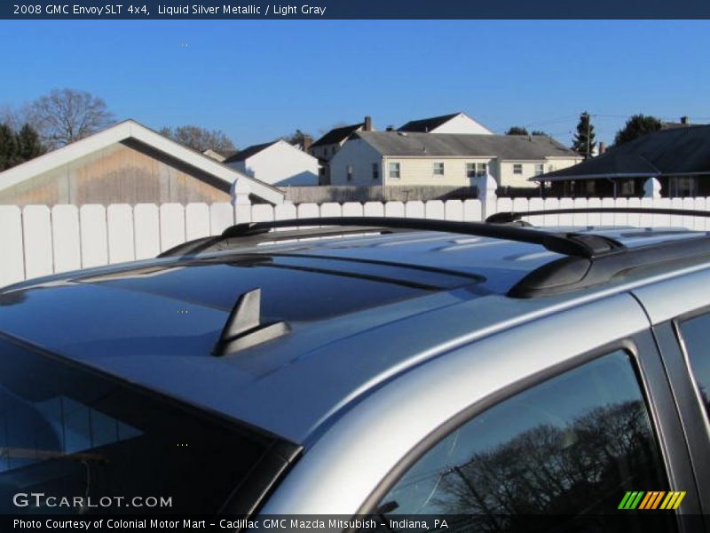 Liquid Silver Metallic / Light Gray 2008 GMC Envoy SLT 4x4