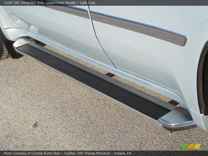 Liquid Silver Metallic / Light Gray 2008 GMC Envoy SLT 4x4