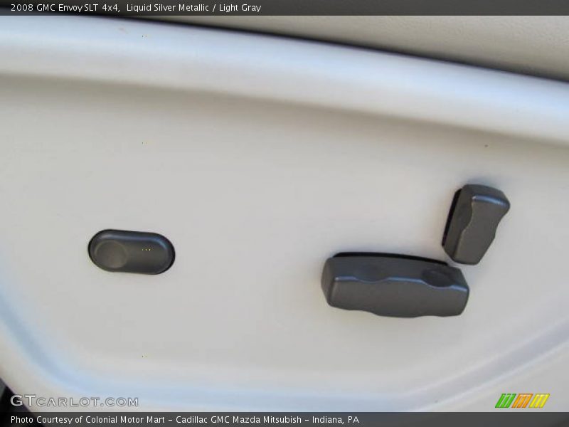 Liquid Silver Metallic / Light Gray 2008 GMC Envoy SLT 4x4