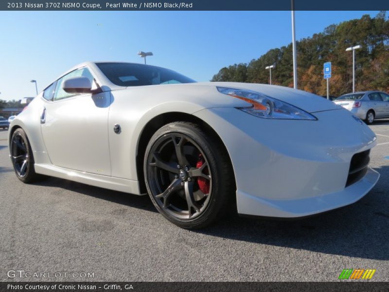 Pearl White / NISMO Black/Red 2013 Nissan 370Z NISMO Coupe