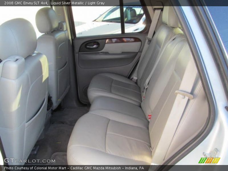 Liquid Silver Metallic / Light Gray 2008 GMC Envoy SLT 4x4