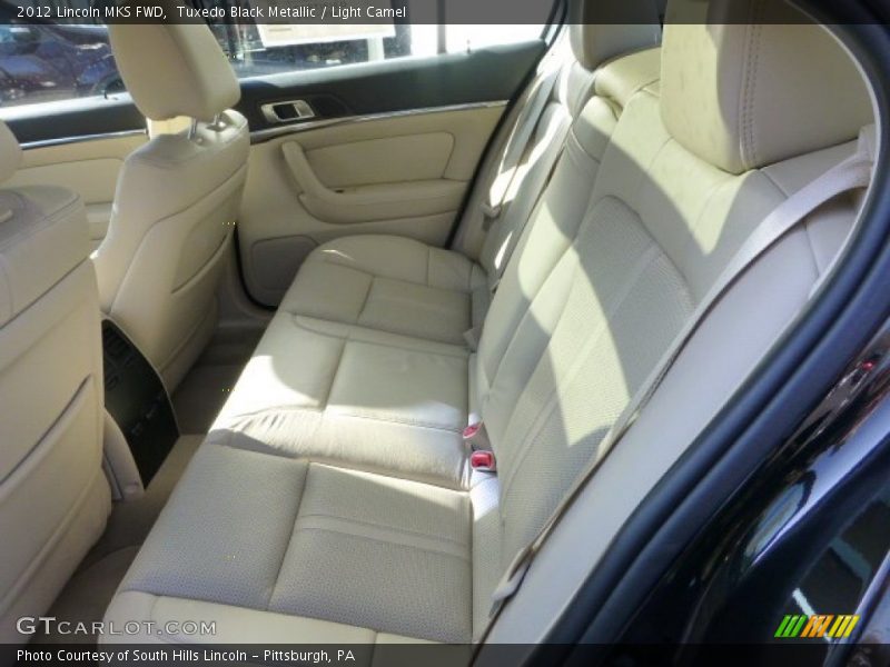 Tuxedo Black Metallic / Light Camel 2012 Lincoln MKS FWD