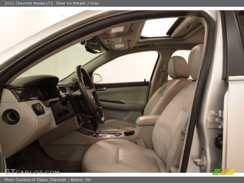 Silver Ice Metallic / Gray 2012 Chevrolet Impala LTZ