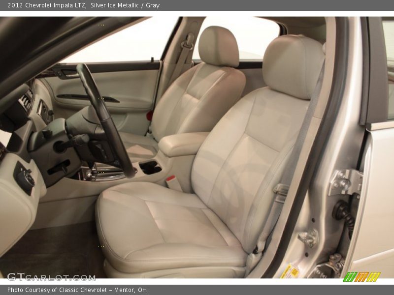 Silver Ice Metallic / Gray 2012 Chevrolet Impala LTZ
