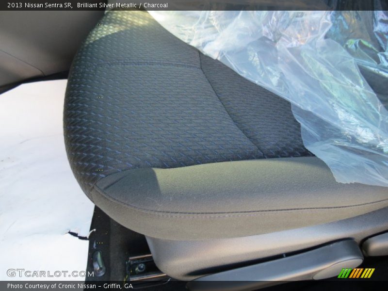 Brilliant Silver Metallic / Charcoal 2013 Nissan Sentra SR