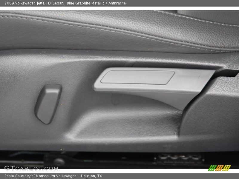 Blue Graphite Metallic / Anthracite 2009 Volkswagen Jetta TDI Sedan