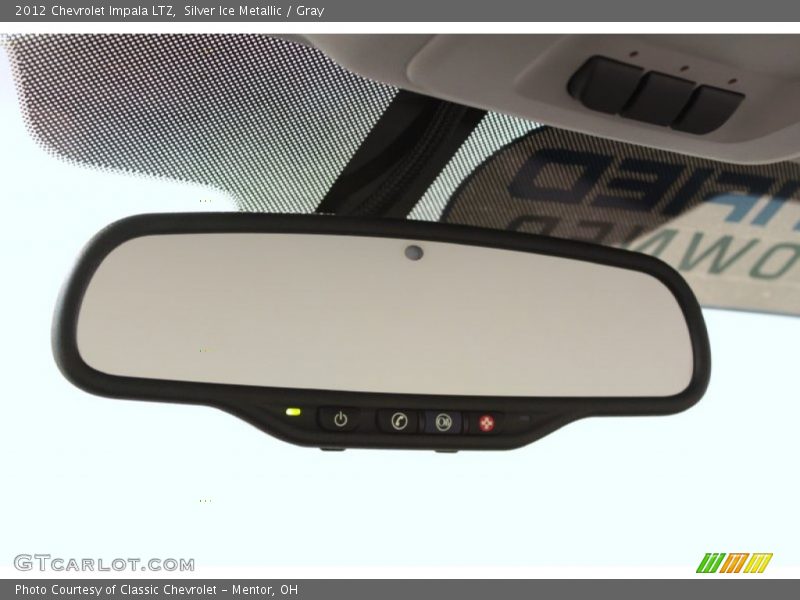 Silver Ice Metallic / Gray 2012 Chevrolet Impala LTZ