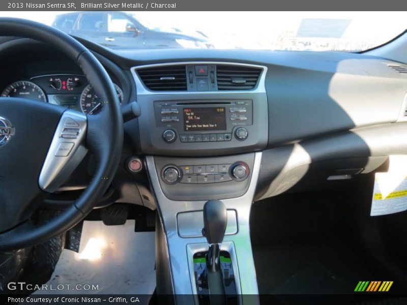 Brilliant Silver Metallic / Charcoal 2013 Nissan Sentra SR