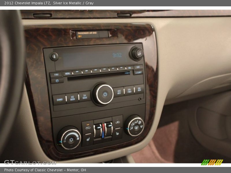 Silver Ice Metallic / Gray 2012 Chevrolet Impala LTZ