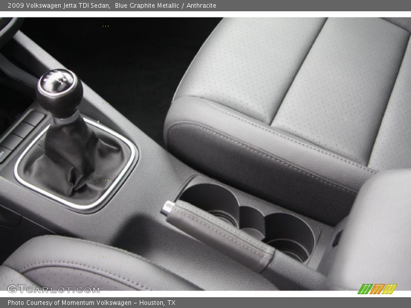 Blue Graphite Metallic / Anthracite 2009 Volkswagen Jetta TDI Sedan